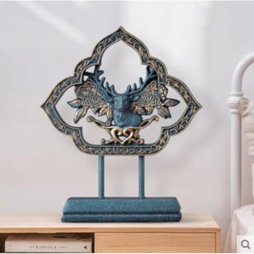 Home decoration art, wedding gifts, European-style modern auspicious crafts, office and restaurant table decorations