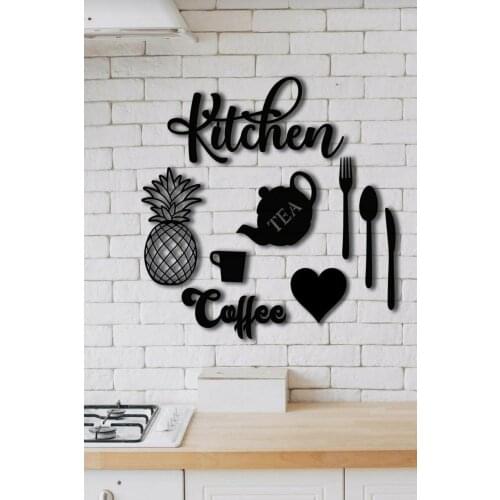 Decorative products wall art stars kitchen decor art wall stickers decorative wall flower pot painting leaf decor art socket art