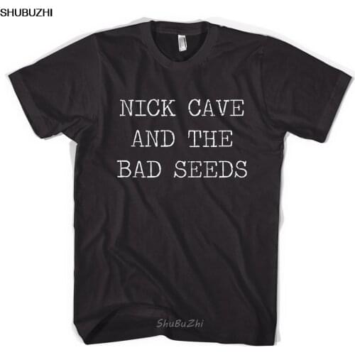 Nick Cave & The Bad Seeds Typewriter Unisex T-Shirt New T Shirts Funny Tops Tee New Unisex Funny Tops Black Style sbz3239