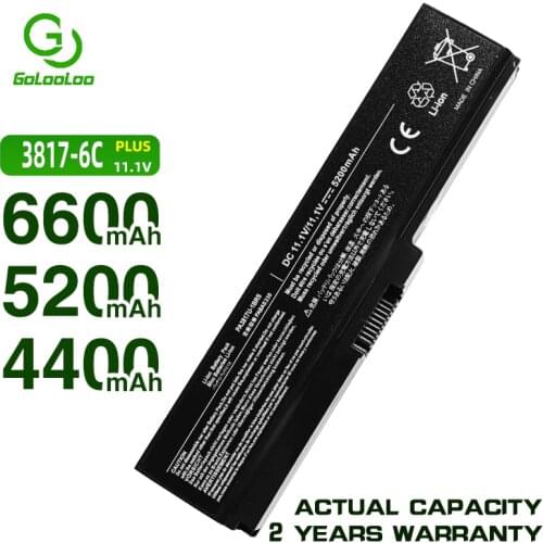 Golooloo 11.1V Battery for Satellite PA3817U-1BRS PA3818U-1BRS L745 L740 L750 L750D L755 L750D-14R for toshiba PA3817 PA3817U