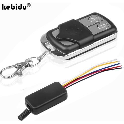 Kebidu Wireless Remote Control Switch DIY 433 Mhz 1CH RF Relay Receiver Micro Module for LED Light Controller DC 5V-12V