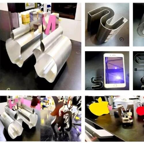 China Small Automatic Cnc Aluminum Channel Letter Bending Machine / Used For Flat Triangle Folding Aluminum Coil Logo Production