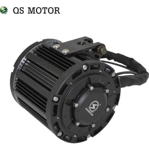 QS 138 3000W 6000W BLDC Motor Max Continous 72V 100KPH V1 Mid Drive Motor With Sprocket 428 Design