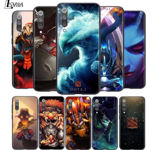 Game dota 2 Soft TPU For Xiaomi Mi 11i 11 10T 10 9T 9 A3 8 Lite CC9 SE Note10 Lite Ultra Pro Black Phone Case