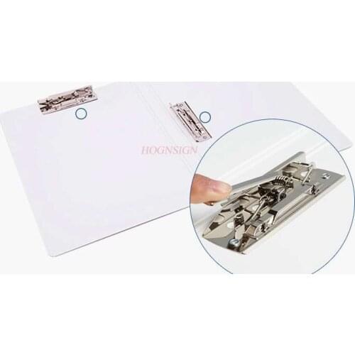 Folder splint a4 writing pad test paper clip horizontal writing splint pad folding folder clip contract folder data folder