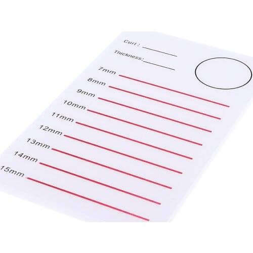 1pcs r False Fake Eyelash Stand Holder Pad Lashes Extensions Glue Pallet Holder Card Tool Plate Board Plate