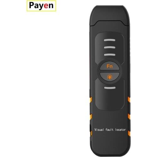 Handheld Fiber Optic Tester Portable Pen Type Red Light Visual Fault Locator Rechargeable Optical Cable Test Optical Power Meter