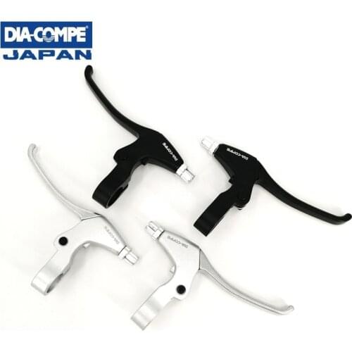 DIA-COMPE Bicycle Brake Levers Aluminum Alloy Roller C-Caliper Brake Lever City Retro Bicycle Mountain Bike Disc Brake Lever