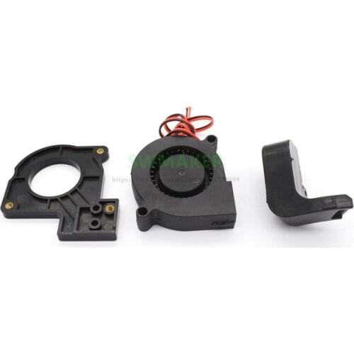 5015 12V/24V Extruder Turbo fan with duct air flow guide Kit for FLASHFORGE Creator Pro / Dreamer or other 3D printer