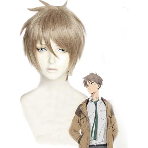 High Quality Anime The Millionaire Detective Balance:UNLIMITED Haru Kato Daisuke Kanbe Heat Resistant Cosplay Wig + Free Wig Cap