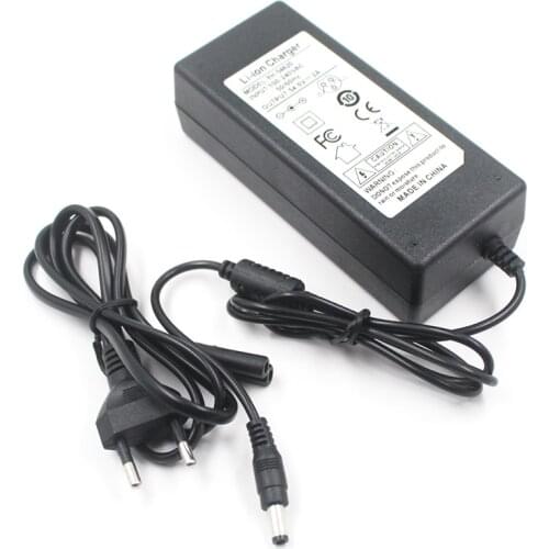 54.6V2A Charger 54.6V 2A Electric Bike Lithium Battery Charger for 48V Li-ion Lithium Battery Pack 5521 XLR Plug 48V2A Charger