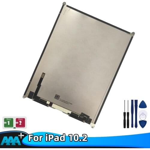 100% tested LCD Screen Display Glass Panel For Apple iPad 7 10.2 2019 7th Gen A2197 A2198 A2200 Repair Replacement For iPad 10.2