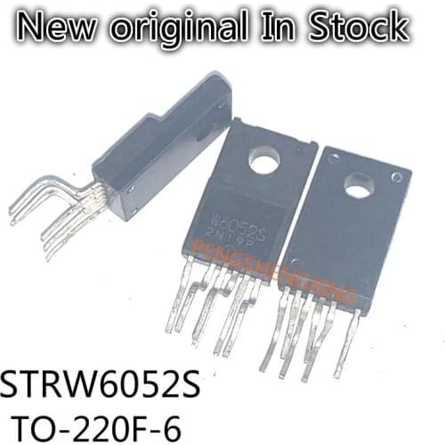 10PCS/LOT STRW6052S TO220F-6 W6052S TO-220F STRW6052 STR-W6052S W6052 TO-220F New original spot hot sale