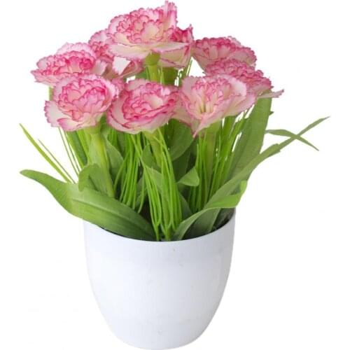 80% Hot Sale 1 Set Artificial Plants Multi-use Handmade Plastic Artificial Plants Display for Garden Home Decor