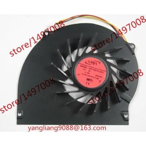ADDA AD7105HX-GD3 NAL90 DC 5V 0.18A 3-Wire Server Cooling Fan