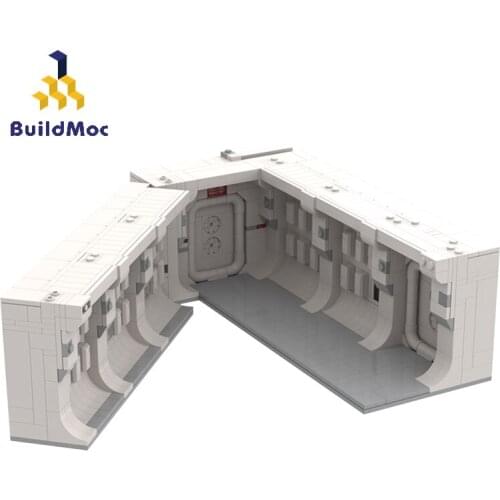 BuildMoc Expert Sets MOC Ideas Corredor Airlock Simulation Model Building Blocks Bricks Expert Childrens Toys