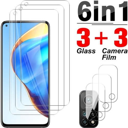 6in1 Tempered Glass Case For Xiaomi Mi 10T Pro Camera Lens Film For xiamoi 9t 9t pro xiomi 10t 10 9 8 Lite 9D Protective Glass