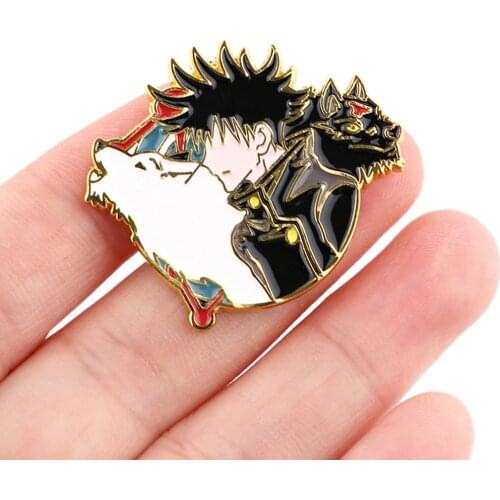 DZ2163 Japanese Anime Jujutsu Kaisen Collection Enamel Pin Badge Pins Clothes Backpack Decoration Jewelry Accessories Gifts