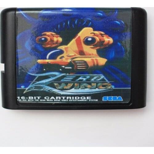 Zero Wing 16 bit SEGA MD Game Card For Sega Mega Drive For Genesis
