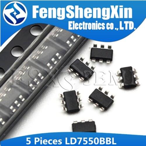 5PCS LD7550BBL SOT23-6 LD7550BB SOT LD7550B LD7550 SOT23-6 PWM Controller IC