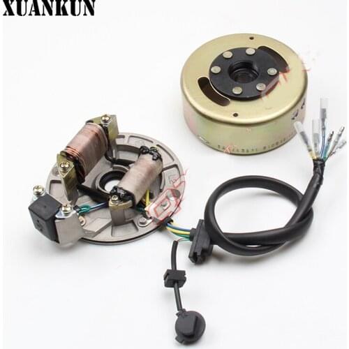 XUANKUN Lf lying 125 Engine Magnet Motor Magnet Coil Assembly Foot Start Start Coil Rotor Magnet Motor