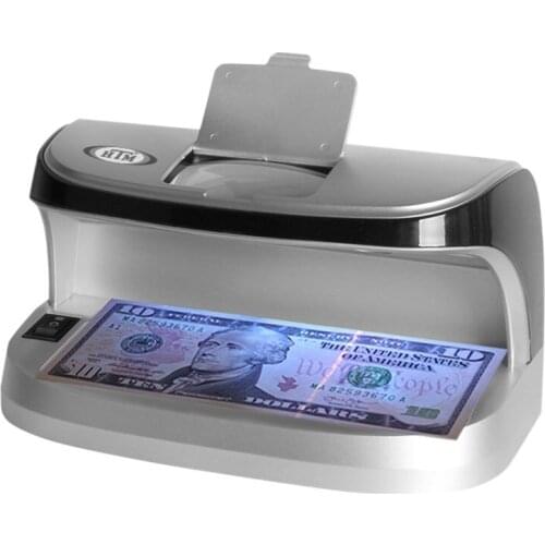 Multifunction and Battery Counterfeit Detector | HTM Smart | LED Ultra Violet, White Light, magnetic Ink For Fake Banknotes