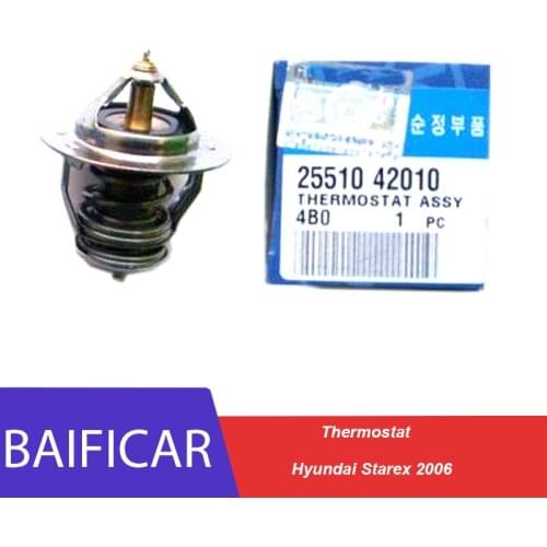 Baificar Brand New Geniune Thermostat 2551042010 25510-42010 For Hyundai Starex 2006