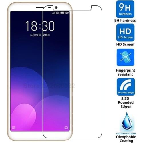 Tempered Glass for Meizu M6T Meilan 6T 6 T Screen Protector 9H 2.5D Phone Protective Film Meizy Maizu Maisie M5s M5 On Glass