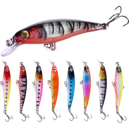 1Pcs 8.5cm Minnow Lure 7.2g For Sea Carp Fly Fishing Spinner Bait Accessories Jig Hooks Tool Wobblers