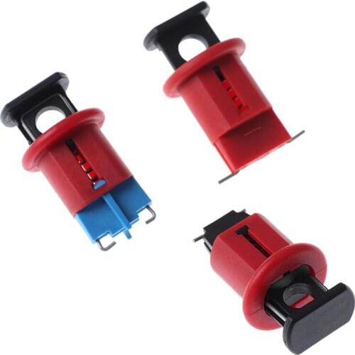 1PCS Circuit Breaker Lock Electrical Safety Lockout Miniature Air Switch Breaker Lockout For Power Isolation Pinout