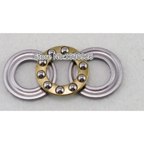 10) 7 x 14.5 x 5.5mm F7-14.5M Axial Ball Miniature Thrust Bearing 3-Parts