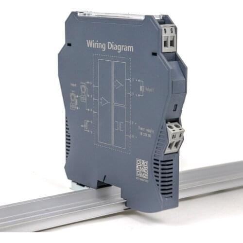 2 In 2 Out 0-10V Converter Intelligent Distribution 4 20mA Analog Signal Isolator