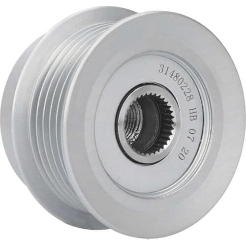 Auto parts belt tension Alternator Pulley 31480228 Engine Components Fit for V40 V60 V70 V90 S60 S80 S90 XC60 XC90 2.0T