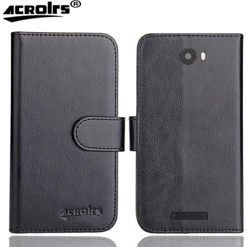 DEXP BL250 Case 6 Colors Dedicated Leather Exclusive Special Crazy Horse Phone Cover Cases Credit Wallet+Tracking