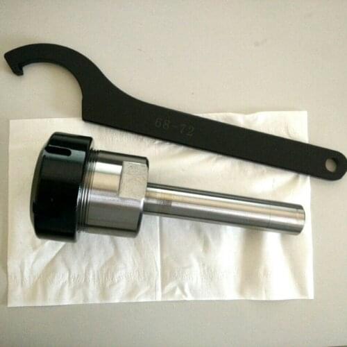 ER40 20MM STRAIGHT SHANK (L100MM) CHUCK CNC MILLING LATHE TOOL C20-ER40-100L & WORKHOLDING B44 68-72 C-Spanner