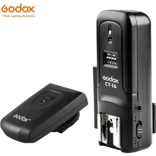 Godox CT-16 16 Channels Wireless Camera Flash Trigger for Canon Nikon Pentax Olympus Camera Flash JY680A TR-586EX YN-560IV