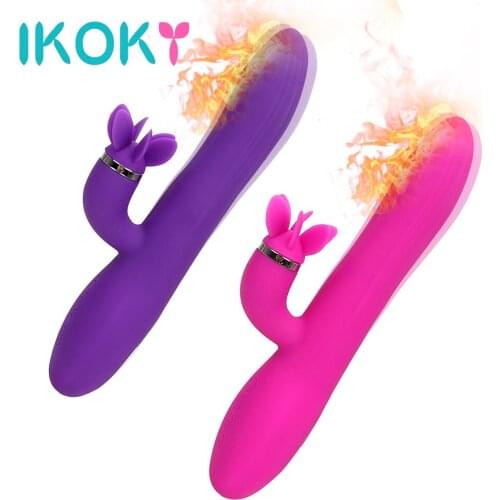 IKOKY Sex Toys for Women Clitoris Stimulator 12 Mode Vibrator Silicone Vaginal Massager Adult Products