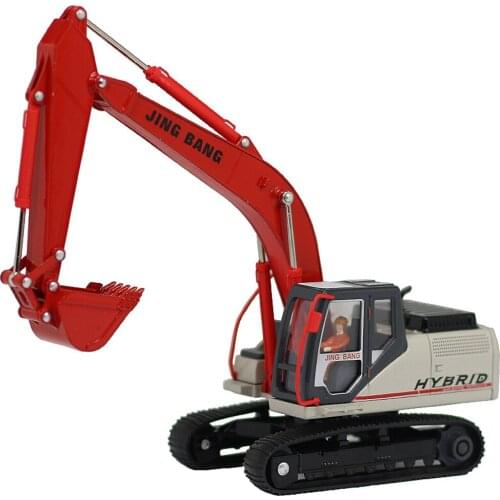 TANG DYNASTY(TM)1:50 Alloy Crawler Excavator Bulldozer Model Die-Cast Vehicle with Driver Engineering Vehicles Car Toy Model