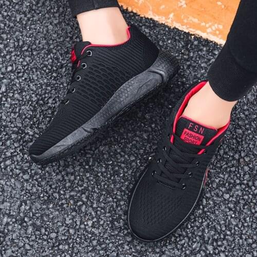 Fashionable for Mens casual spring male breathable knitting Casual Male Fashion casuales mens shoes zapatos informales hombre s
