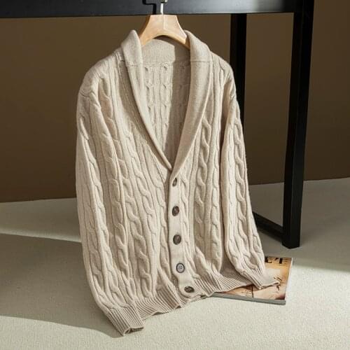 MVLYFLRT Men's Knitted Cardigans