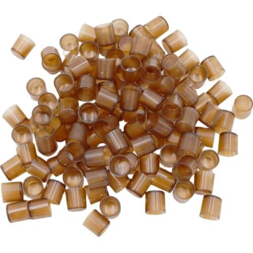 600 Pcs Bee Queen Cell Cup Brown Bee Fertility Cell Bee Eggs Incubation Hatch Breeding Bee Keeper Tools Wholesale