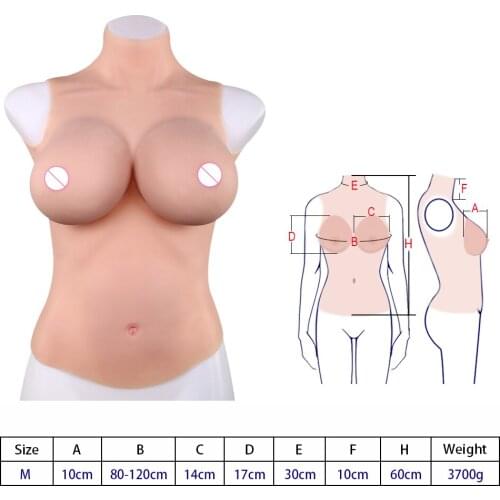 G Cup Realistic Fake Boobs Artificial Silicone Breast Form For Dragqueen Crossdresser Transvestism Mastectomy Transgender