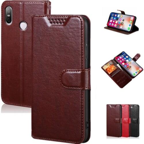 For HTC U12 life Luxury Flip Magnetic Leather Wallet Phone Case For LG HTC U12 Life u12life book style Full Body Business Cover