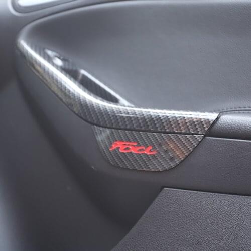 My Good Car Car ABS Armrest Container Door Storage Box Handle Boxes Case For Ford Focus 3 4 Mk3 MK4 Accessories