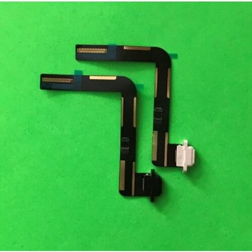 50pcs White / Black For Ipad 5 Air A1474 A1475 A1476 USB Charger Charging Dock Port Connector Flex Cable Socket