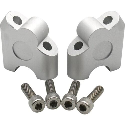 22MM General CNC Motorcycle Handlebar Riser Bar Mount Handle Clamp For Honda BMW YAMAHA Handlebar Heightening Seat