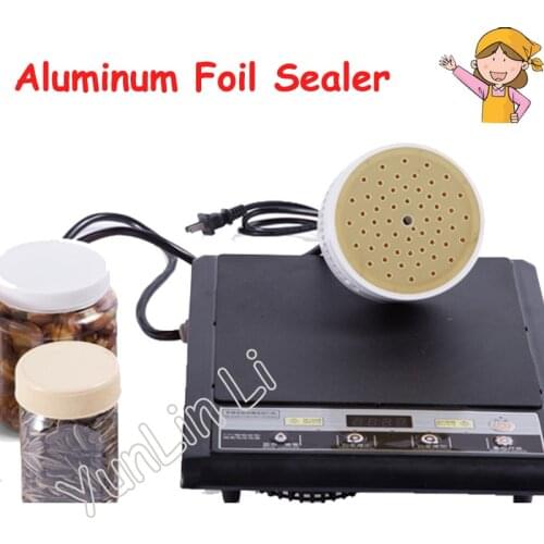220V Aluminum Foil Bottle Sealing Machine Electromagnetic Induction Sealing Machine Cap Sealer with Seal Size:20-100mm DL-500