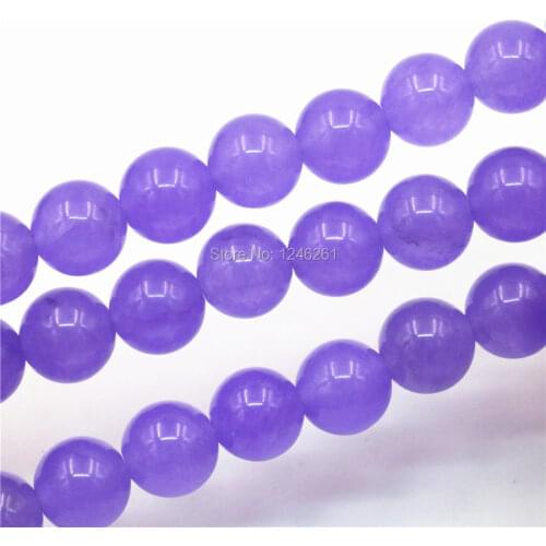 6mm 8mm 10mm 12mm Hot Sale Purple Alexandrite Tourmaline Crafts Loose DIY Round Beads Stone Women Jewelry Making Gifts Christmas