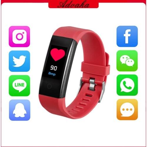 Часы с измерением пульса Advaka China At AliExpress