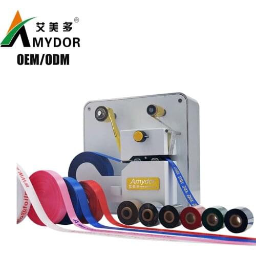 Factory Price Lenyard Digital Satin ribbon printer AMD320